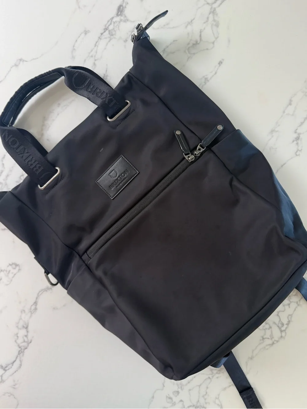Brixton x Vessel Tote Backpack - Black